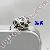 3.5 Mm Fashion Rhinestone Dust Stopper