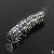 Rhinestone Pipe Metal Shamball Jewelry Accessories