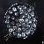 Round Middle East Rhinestone Button