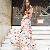 Bohemian Elegant Flower Printed Long Dress Yellow
