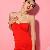Clubwear Off Shoulder Dress Pattern Black White