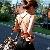Cross Backless Dress Pattern Sleeveless Long Dress Black Orange