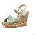 Fashion Color Matching Cross Sandals Green Watermelon Red Blue
