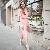 Graceful Style Summer Glamour Dresses Pink