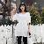 Korean Tied Back Loose Dresses White