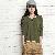 Long Sleeve Slim Personalized T-shirt Army Green