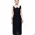 Pleated Style Long Dresses For Summer Black