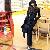 Thicken Hooded Korean Dresses For Women Black Deep Grey