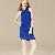 Western Elegant Halter Sleeveless Chiffon Dresses Blue Yellow Black Pink