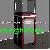 Jewelry Store Pedestal Tower Showcase With Led Pole Lights