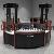 Round Luxury Jewelry Display Kiosk / Shopping Mall Kiosk Display Showcase