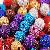 Alloy Rhinestone Shamballa Beads