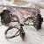 Crown Brass Metal Ring Base Finger Jewelry Accessories