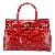 2013 Europe Cow Leather Ladies Bags Red