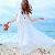 Bohemia Style Beach Dresses For Women White