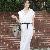 Belt Decorate Casual Long Dresses White Army Green