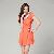 Cute Collar All Match Burnt Orange Dress