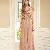 Elegant Slim Leisure Flower Long Jumpsuit Khaki Blue