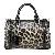 Fashion Leopard Leather Handbag Vintage Women Bags