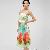 Hot Sale Off Shoulder Dress For Women Green