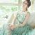 Shining Gauze Decorate Empire Style Dress