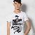 Stylish Pattern Cotton Brand T-shirts White