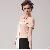 Stylish Style Chiffon Solid Color Shirts Pink Blue