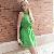 Sweet Candy Color Sleeveless Green Dress