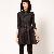Western Style Zipper Decorate Pu Dress