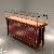 Brass Kick Base Display Counter / Jewelry Counter Display Showcase
