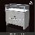 Discount Led Showcase Counter / Retail Jewelry Display Cases / Wholesale Jewelry Display Showcases