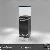 Matt Black Jewellery Cube Tower Showcase Furniture / Jewelry Pedestal With Led