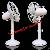 Usb / Batteries Powered Mini Fan With Angle Adjustment Head