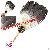 Zhuge Liang Goose Fur Eight Diagrams Decor Handy Fan