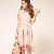 Academy Style Irregular Sleeveless Two Pieces Dress Pink