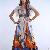 Bohemian Sand Hot Sale Long Chiffon Dress
