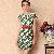 Elegant Chiffon Short Sleeve Dresses For Women Green