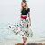 Elegant Dots High Quality Long Skirt