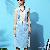 Elegant Newly Jean Montage Blue Sleeveless Dresses