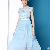 Elegant Round Collar Lace Long Dresses Skyblue Light Pink