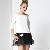 Loose Style Three Quarter Sleeve Top White