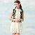 Newly Elegant Stand Collar Sleeveless Summer Dresses White Light Brown
