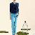 Newly Pure Color Skinny Pants Blue Pink Orange