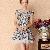 Sweet Princess Lace Floral Pretty Dresses Blue Purple