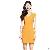 Vogue V-neck Orange Sheath Dress