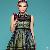 Lace Decorate A Line Sleeveless Dress Green Rose