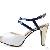 Peep Toe Girls Leather Sandals White