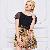Retro Style Spliced Amazing Dresses White Black