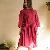 Round Collar Long Red Dresses