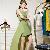 Sleeveless Cute Long Dresses Green